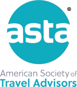 american society of travel advisors teal stacked logo
